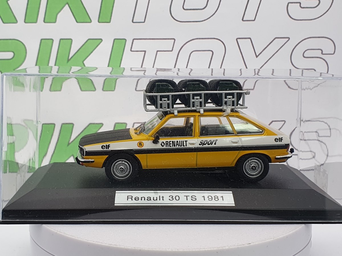 Renault 30 Edicola 1/43 Giallo - RikiToys - Edicola