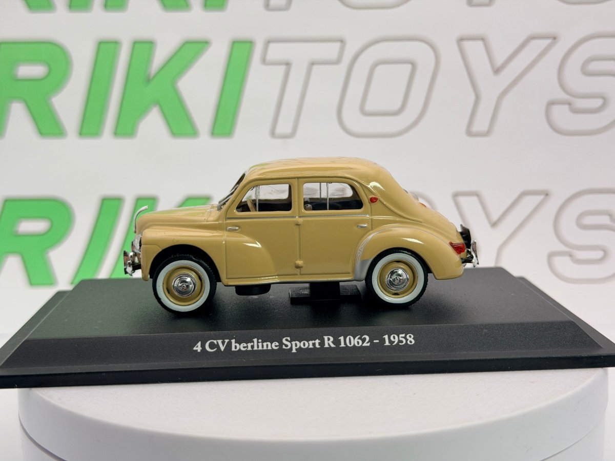 Renault 4 CV Sport Eligor 1/43 Beige - RikiToys - Eligor