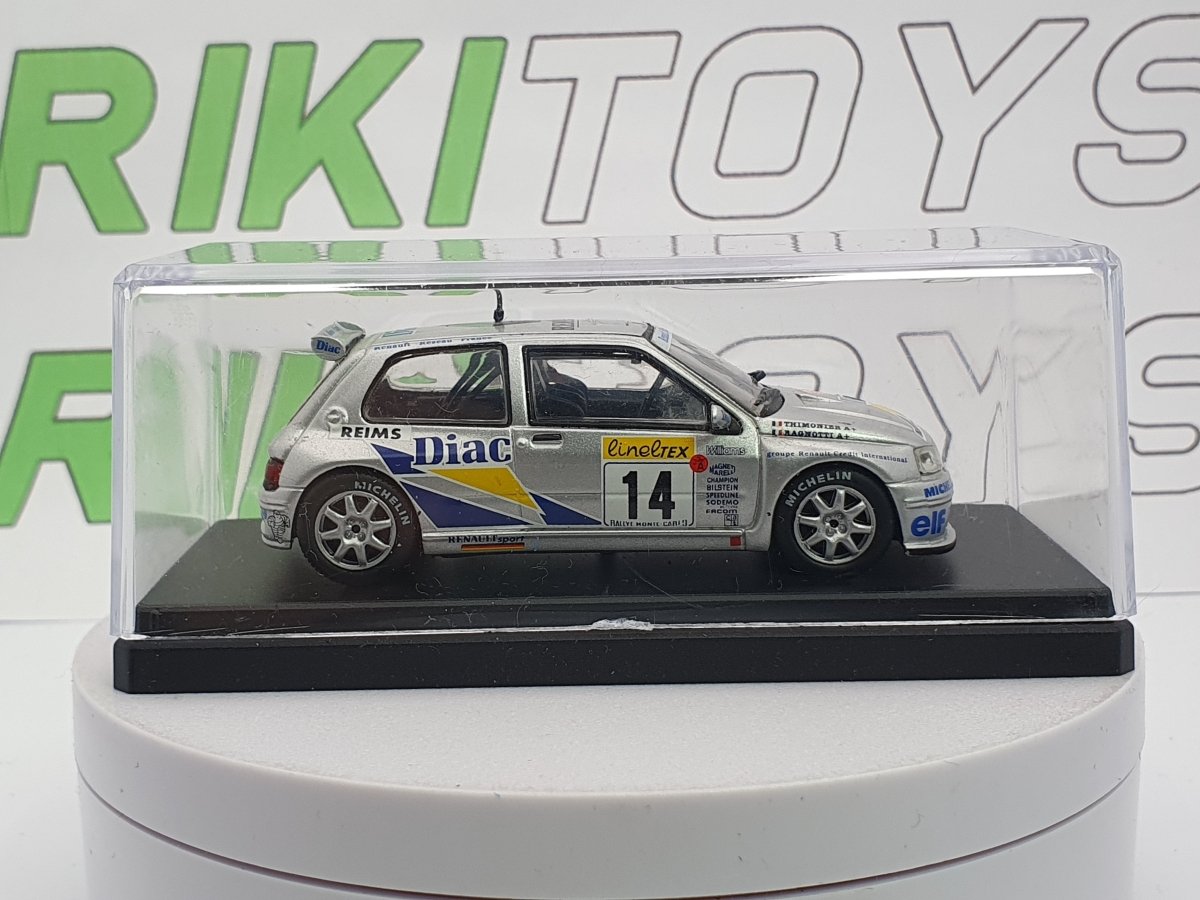 Renault Clio Edicola 1/43 Argento 1995 - RikiToys - Edicola