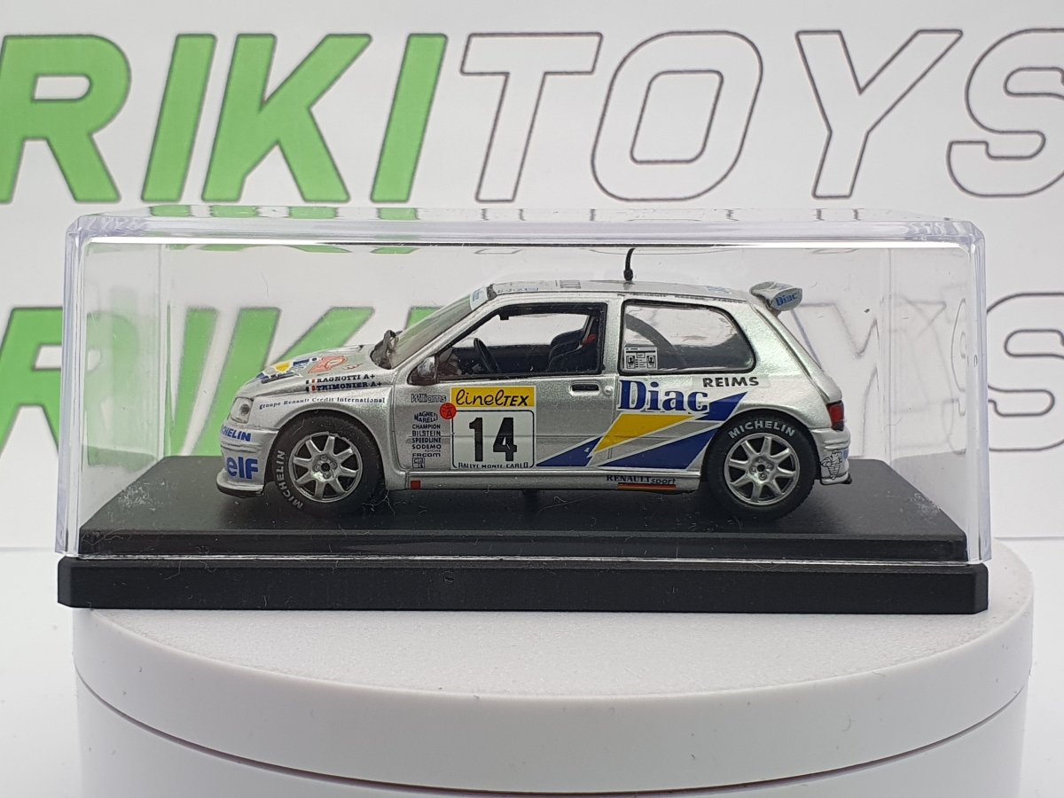 Renault Clio Edicola 1/43 Argento 1995 - RikiToys - Edicola