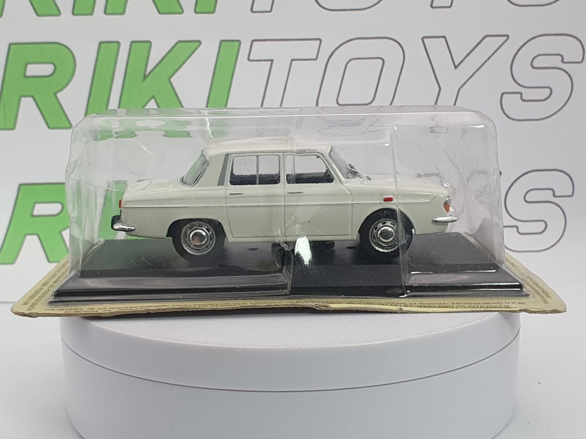 Renault R 10 Major Edicola 1/43 Bianco - RikiToys - Edicola