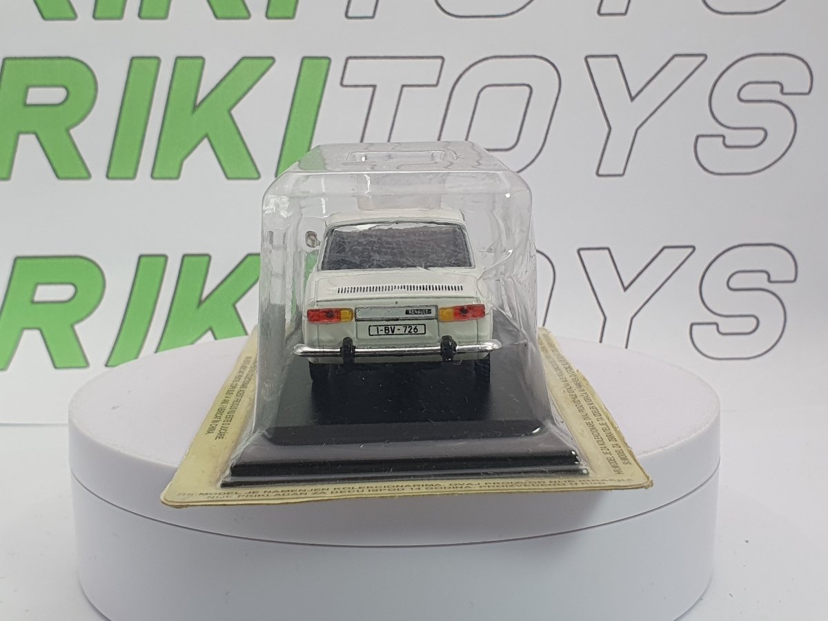 Renault R 10 Major Edicola 1/43 Bianco - RikiToys - Edicola