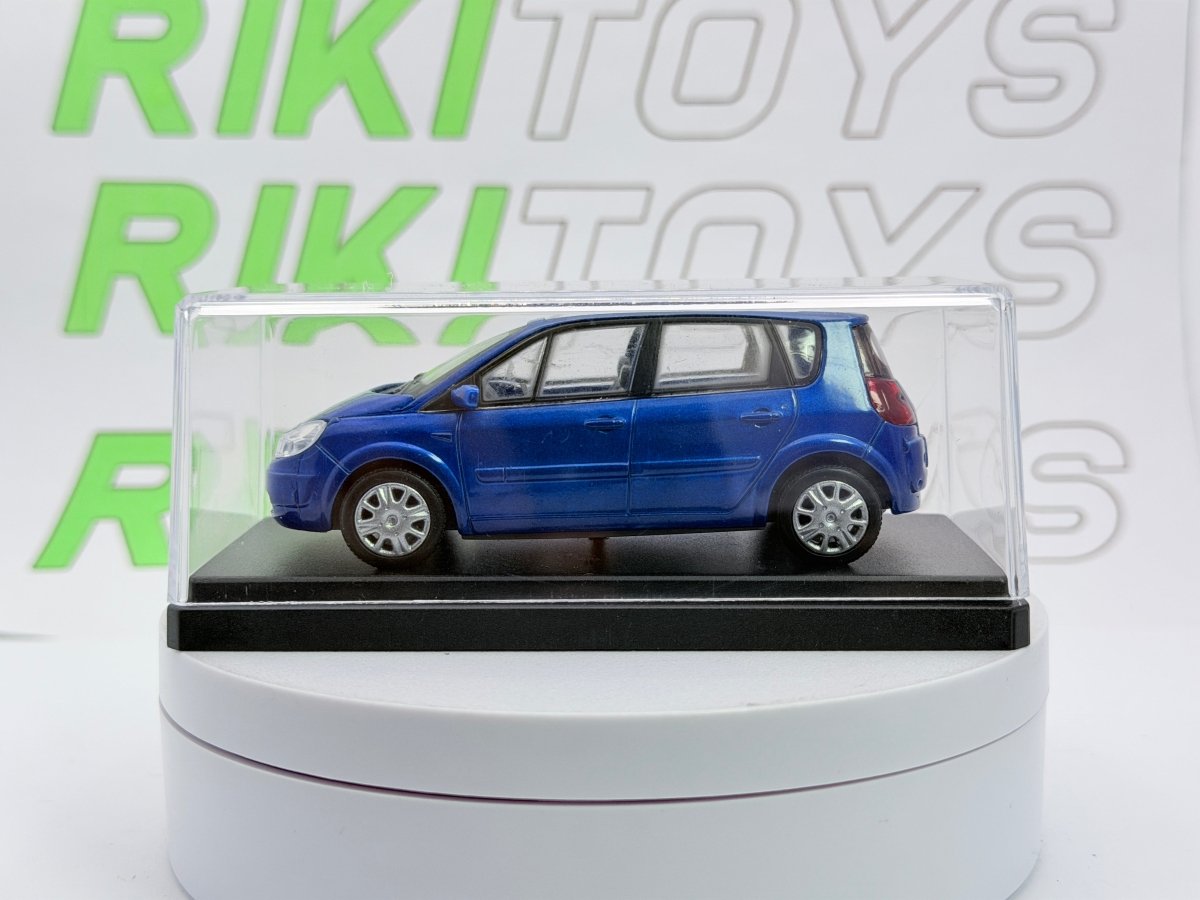Renault Scenic 2 New Ray 1/43 Blu metallizzato 2004 - RikiToys - New Ray