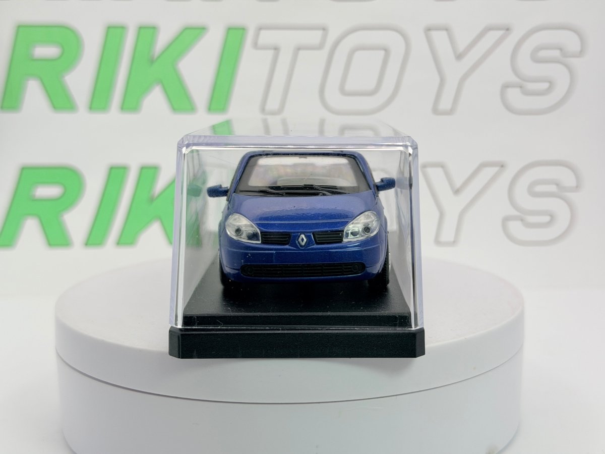 Renault Scenic 2a Serie New Ray 1/43 Blu metallizzato 2005 - RikiToys - New Ray
