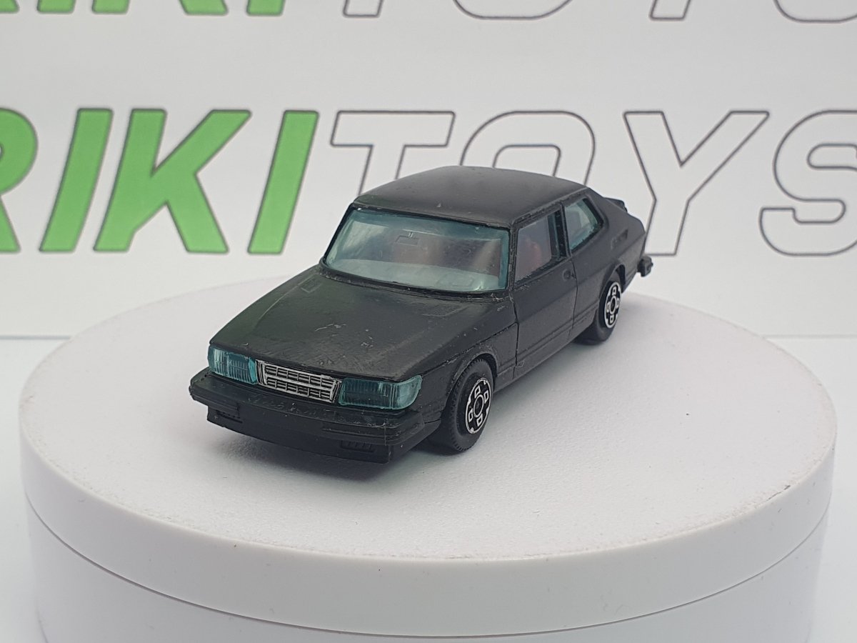 Saab 900 Turbo Burago 1/43 Nero 1979 - RikiToys - Burago