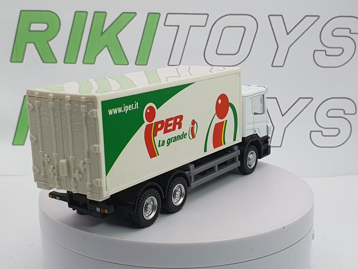 Scania 3 Assi RMZ City 1/60 Bianco - RikiToys - RMZ City#
