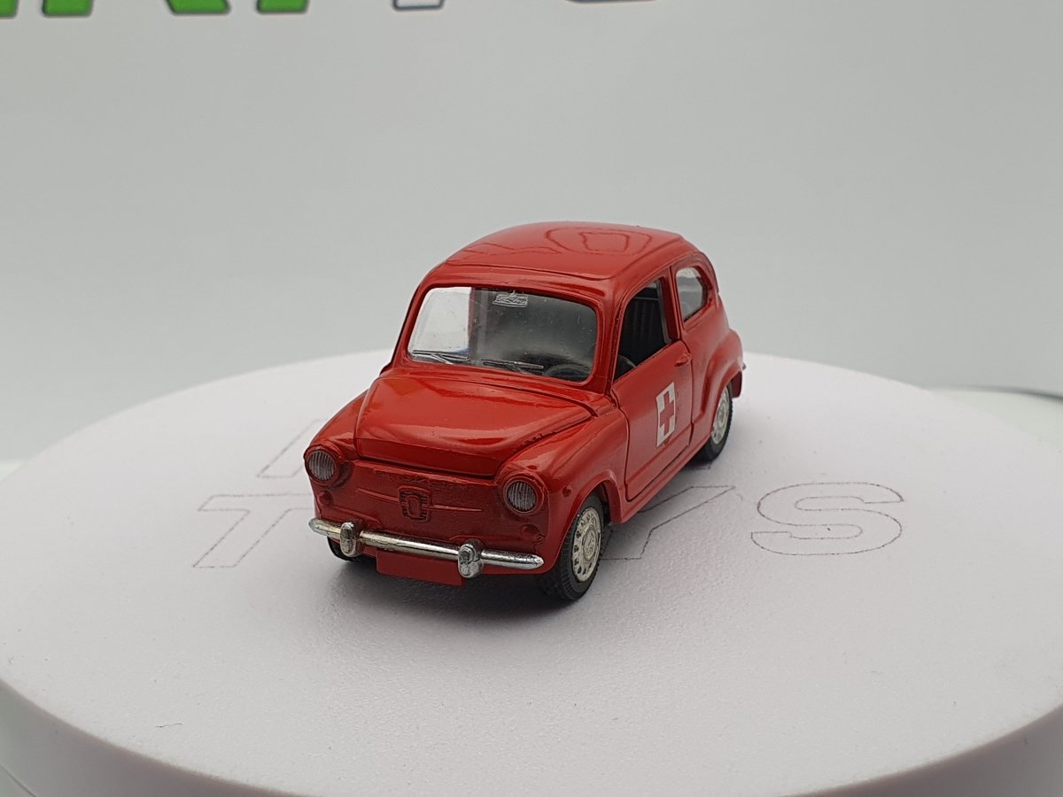 Seat 600 Cruz Roja Pilen 1/43 - RikiToys - Pilen#