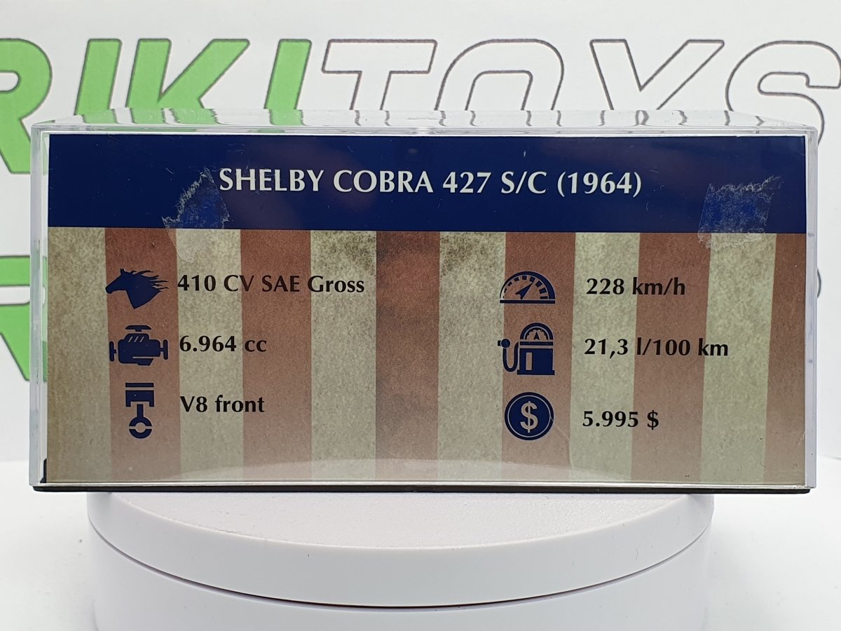 Shelby Cobra 427 S/C 1964 Edicola 1/43 - RikiToys - Edicola#