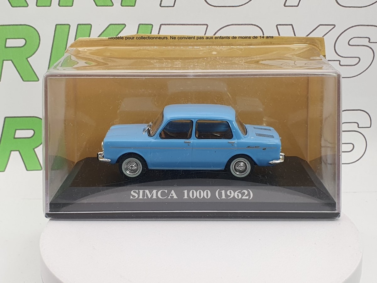 Simca 1000 Edicola 1/43 Azzurro 1962 - RikiToys - Edicola