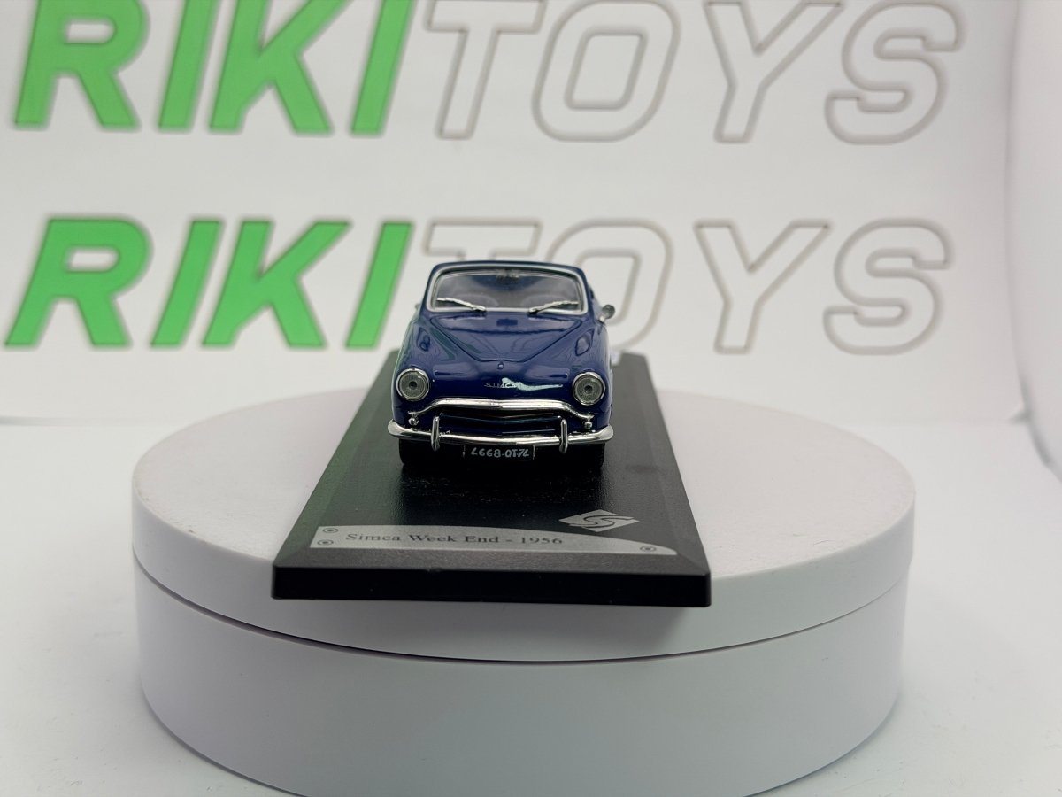 Simca Weekend Solido 1/43 Blu 1956 - RikiToys - Solido