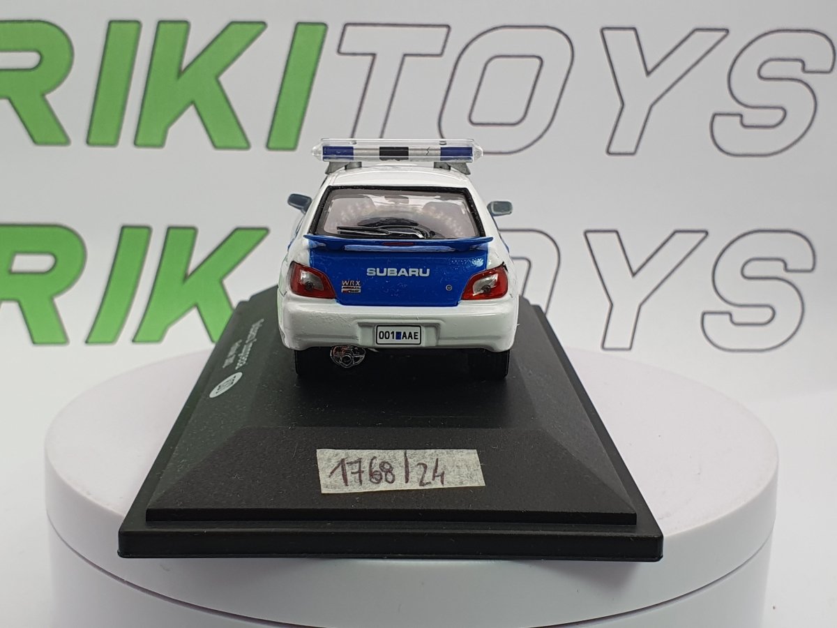 Subaru Impreza Edicola 1/43 Bianco 2002 - RikiToys - Edicola