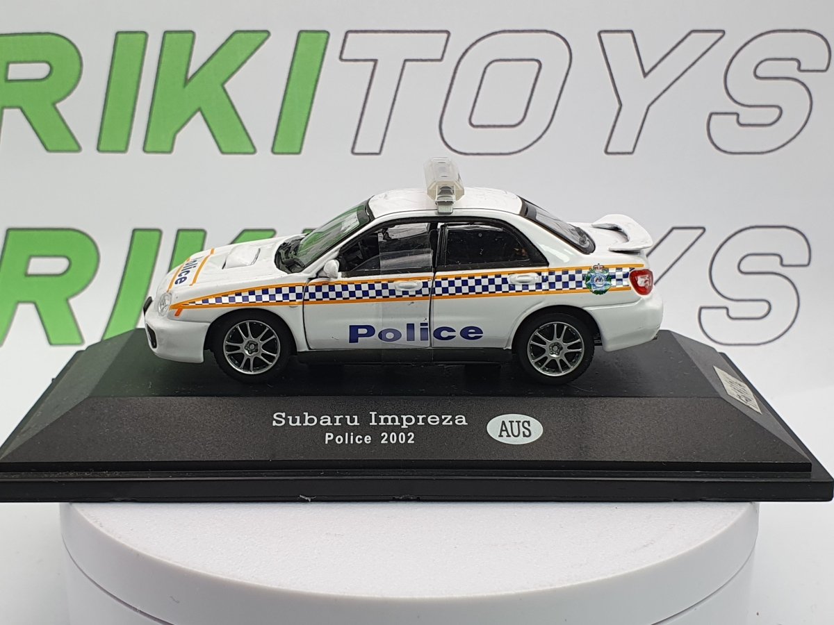 Subaru Impreza Edicola 1/43 Bianco 2002 - RikiToys - Edicola