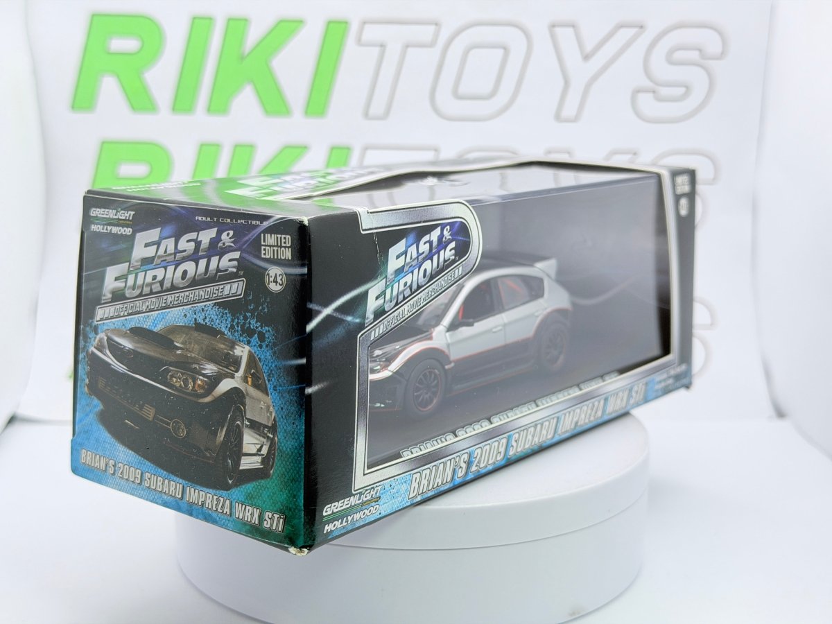 Subaru Impreza WRX Greenlight 1/43 Argento 2009 - RikiToys - Greenlight#