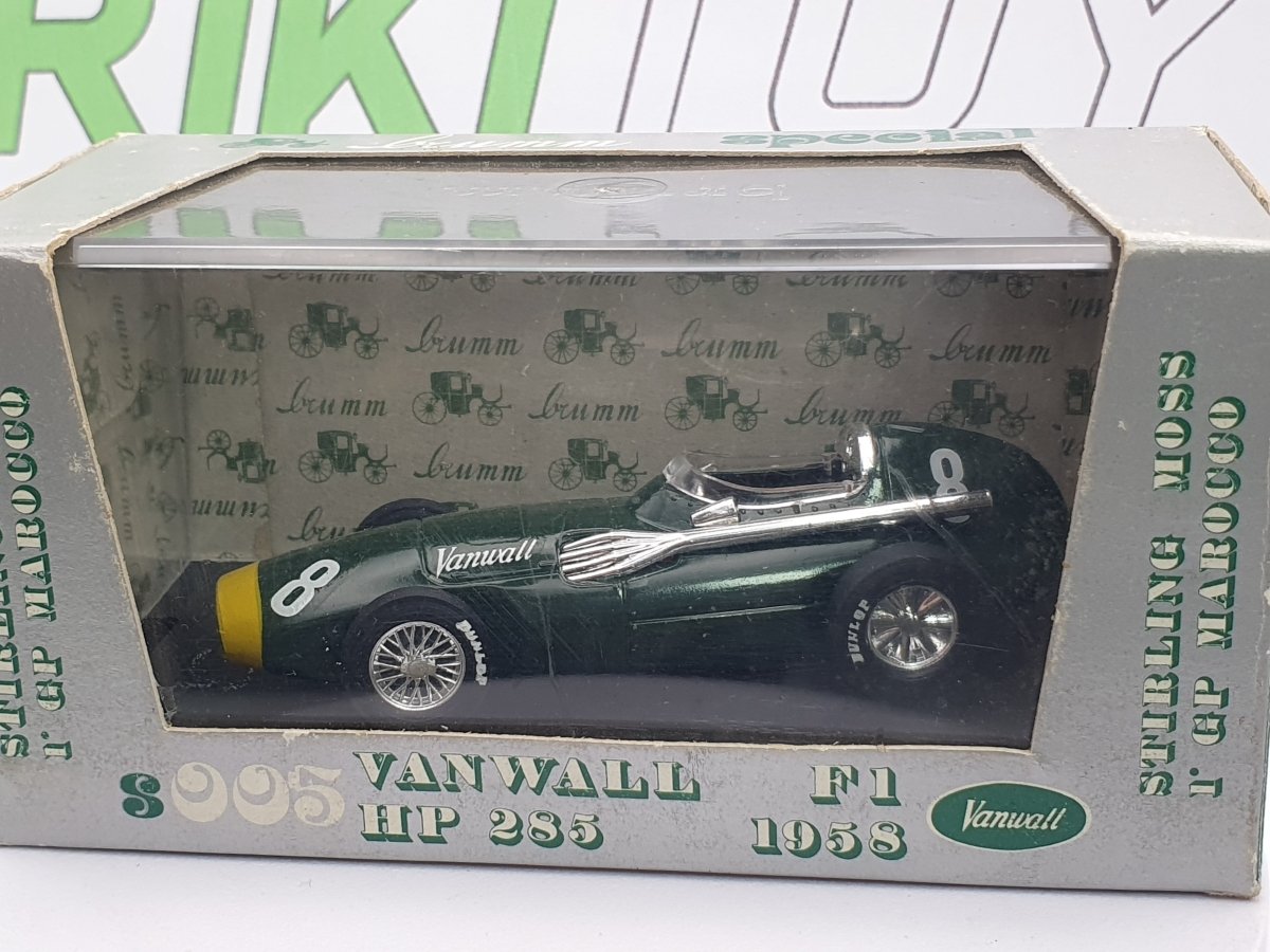 Vanwall F1 Brumm 1/43 Verde 1958 - RikiToys - Brumm