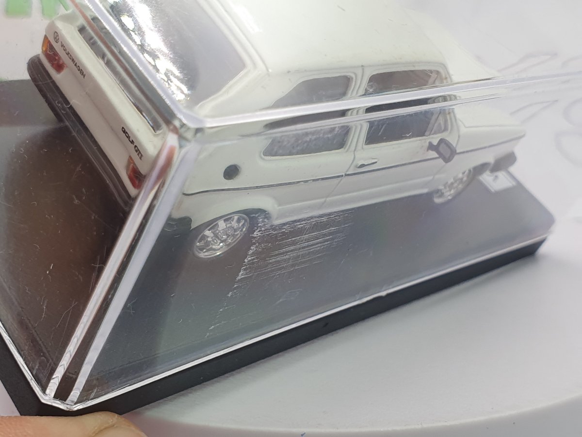 Volkswagen Golf 1 GTI Edicola 1/43 Bianco 1978 - RikiToys - Edicola