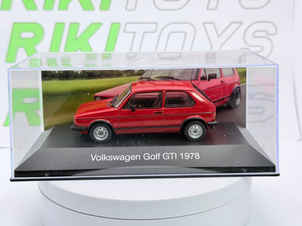 Volkswagen Golf 1 GTI Edicola 1/43 Rosso 1978 - RikiToys - Edicola