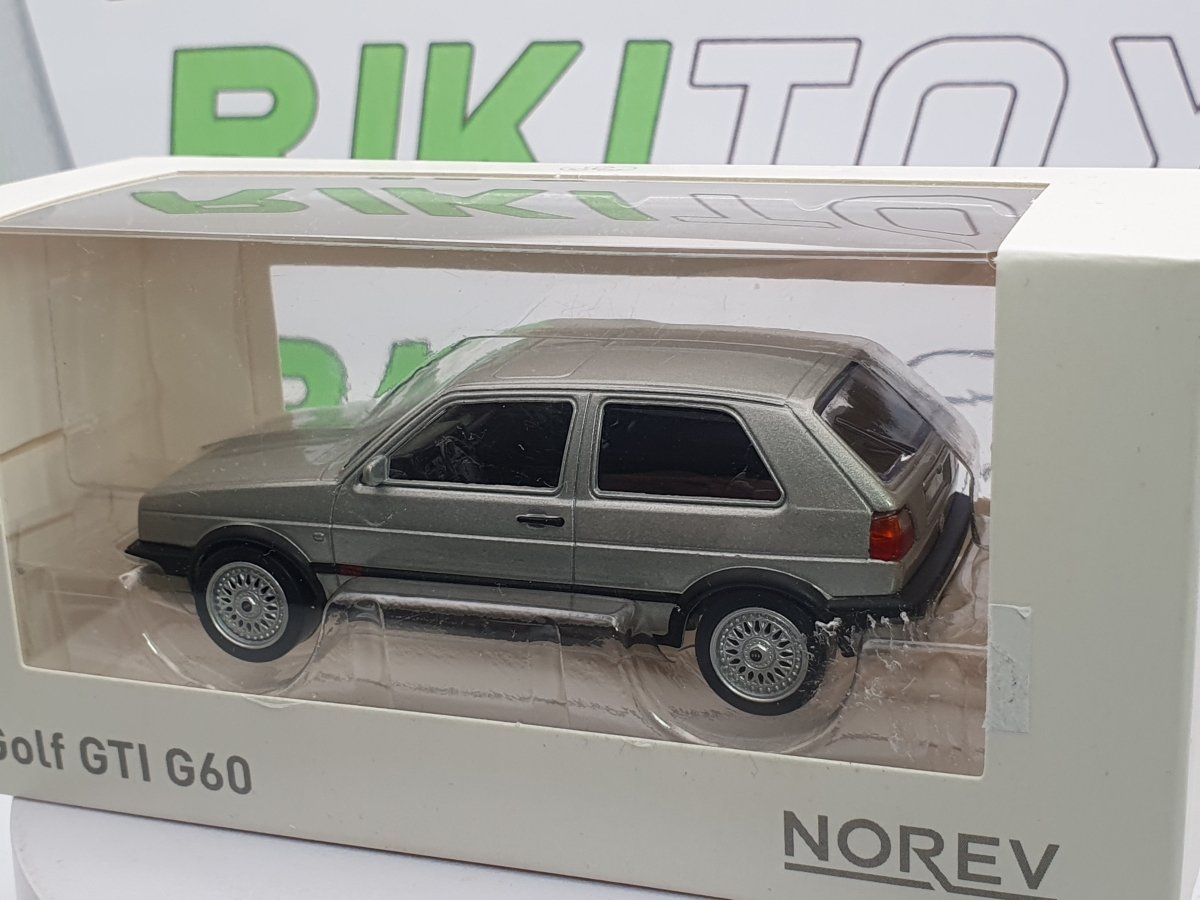 Volkswagen Golf 2 GTI Norev 1/43 Argento 1990 - RikiToys - Norev