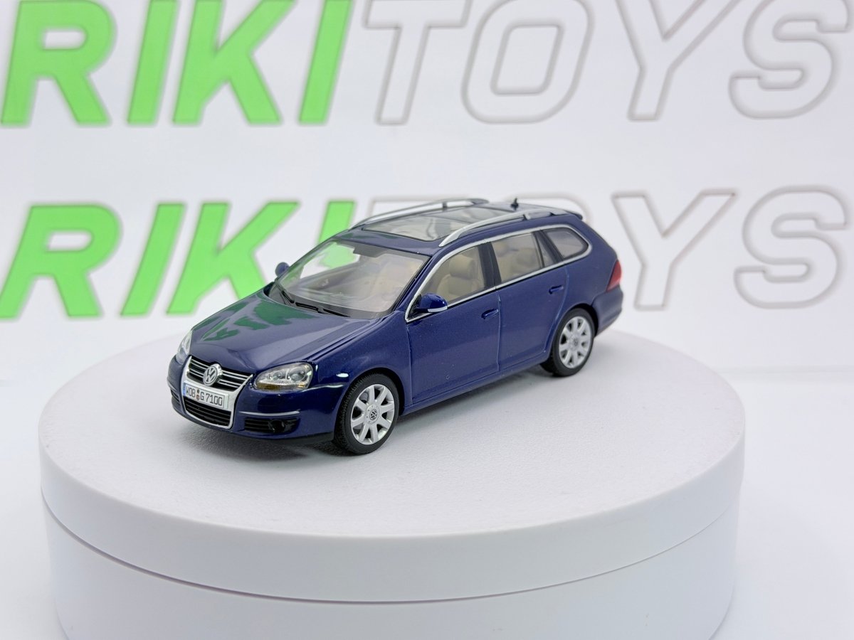 Volkswagen Golf Variant Auto Art 1/43 Blu - RikiToys - Auto Art
