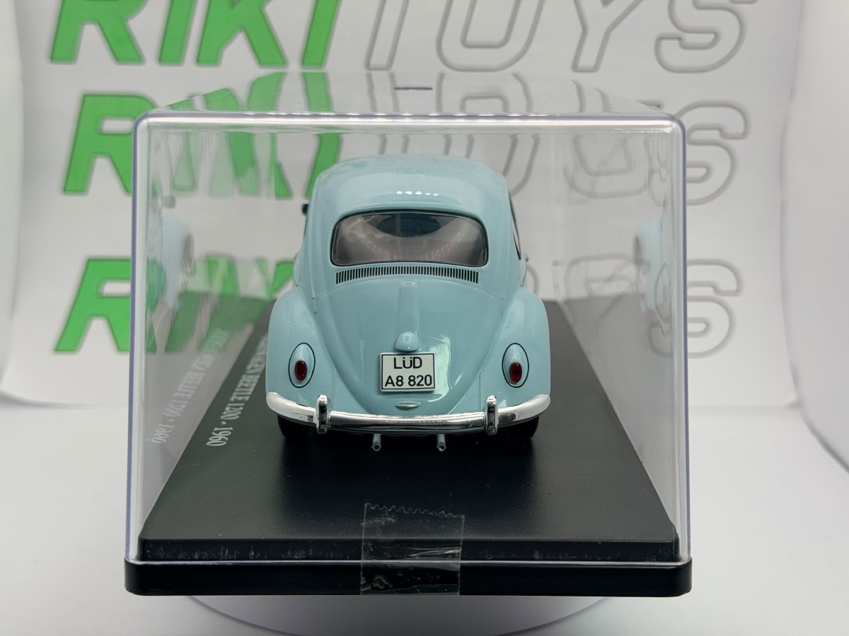 Volkswagen Maggiolino 1200 Edicola 1/24 Azzurro chiaro 1960 - RikiToys - Edicola
