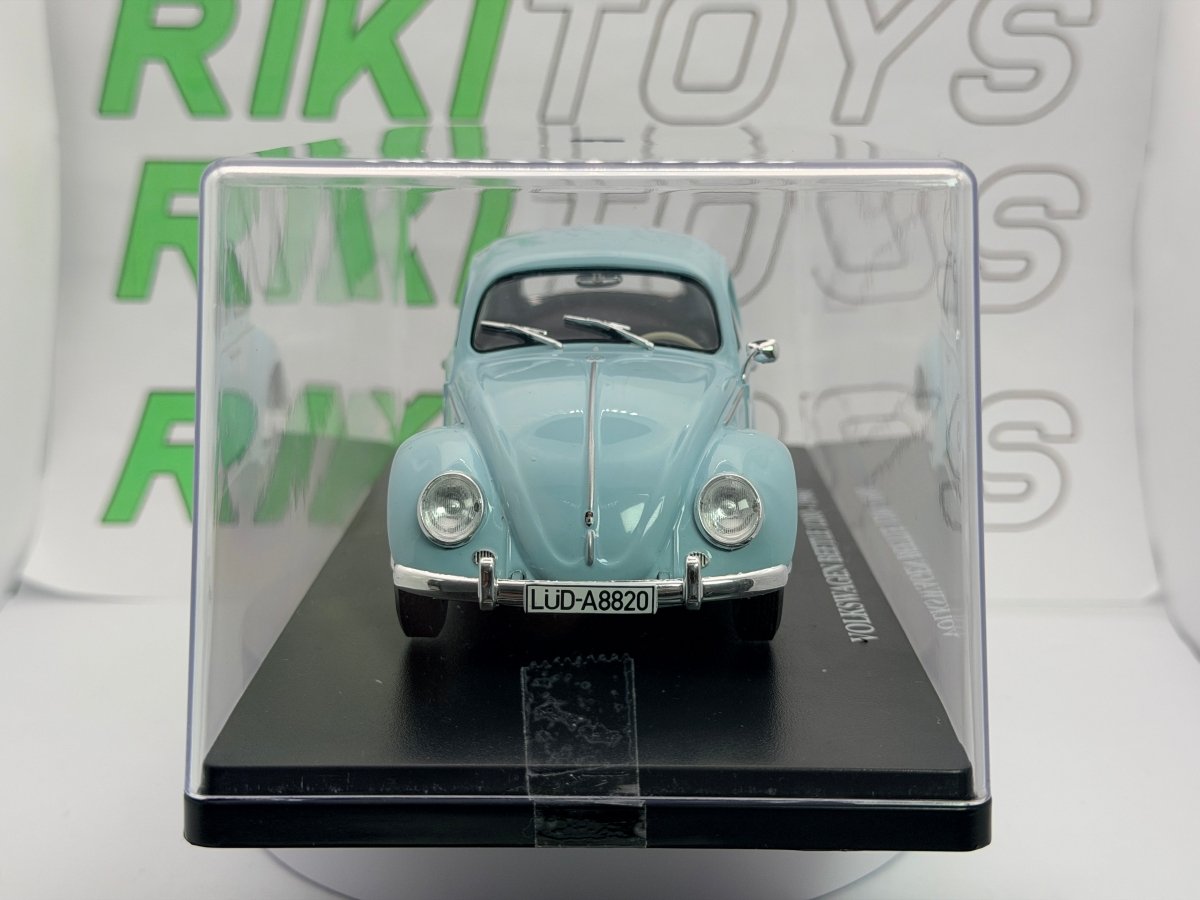 Volkswagen Maggiolino 1200 Edicola 1/24 Azzurro chiaro 1960 - RikiToys - Edicola