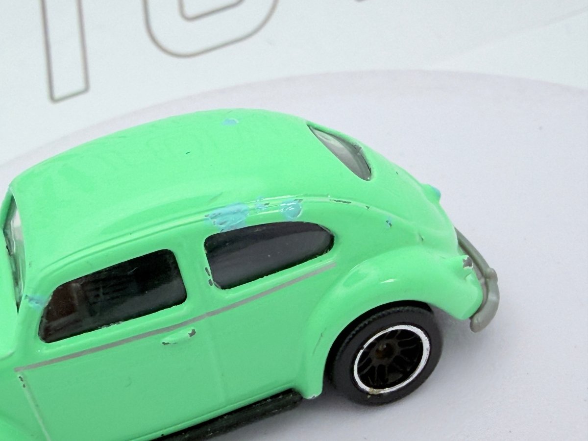 Volkswagen Maggiolino Ovalino Majorette 1/64 Verde - RikiToys - Majorette#