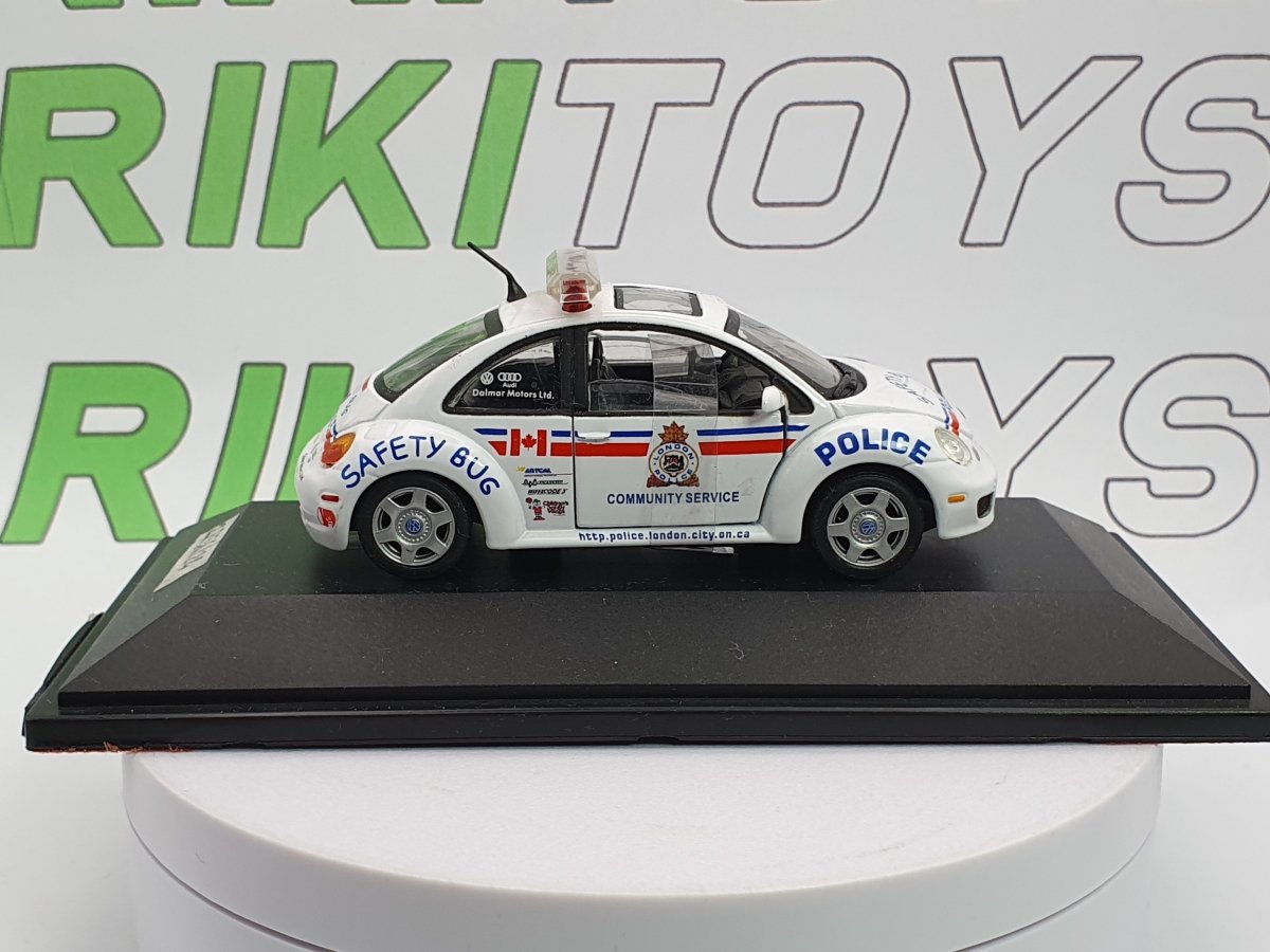 Volkswagen New Beetle Edicola 1/43 Bianco 2003 - RikiToys - Edicola