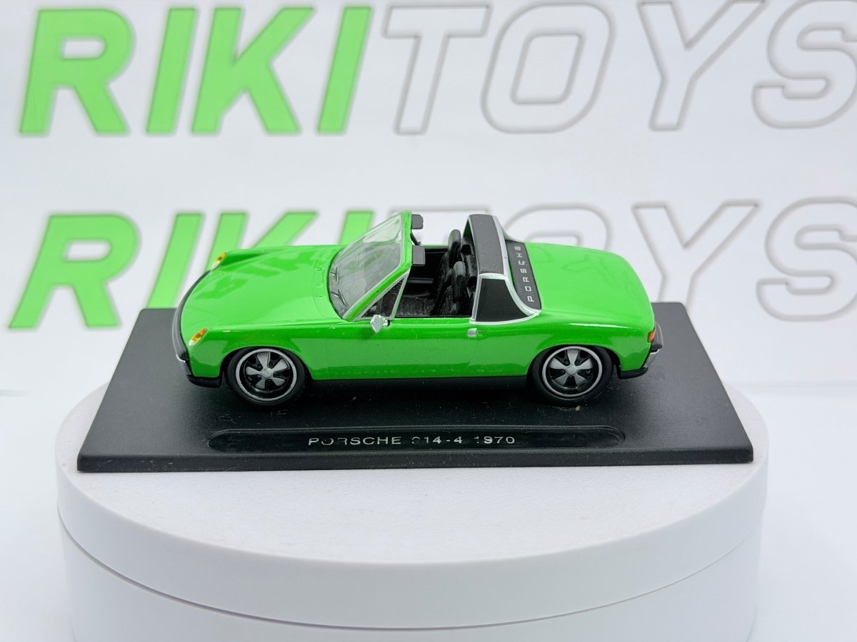 Volkswagen -Porsche 914-4 Edicola 1/43 Verde - RikiToys - Edicola