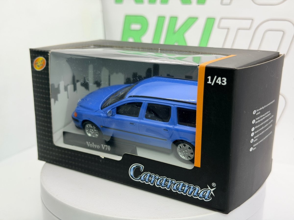 Volvo V 70 Cararama 1/43 Blu - RikiToys - Cararama