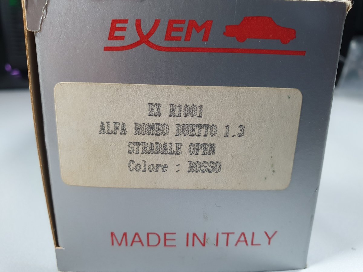 Alfa Romeo Duetto 1300 osso di seppia Exem 1/43 Con Scatola - RikiToys - Exem#