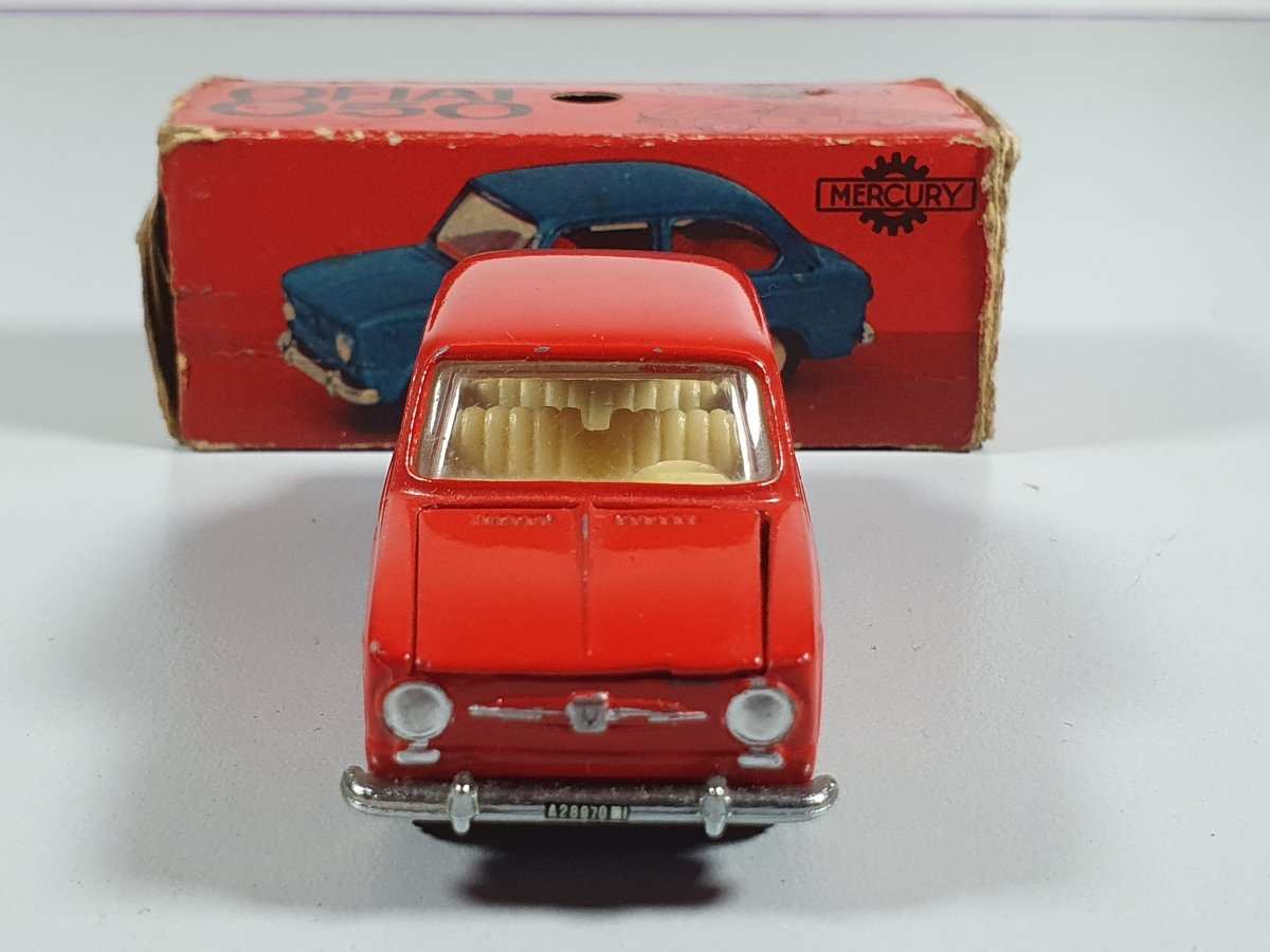 Fiat 850 N°36 Mercury 1/66 Con Scatola - RikiToys - Mercury#