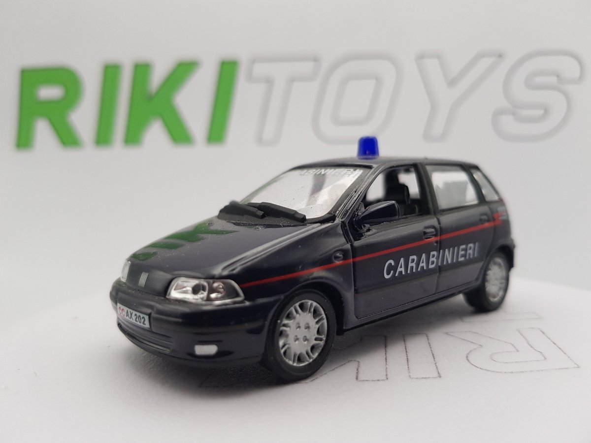 Fiat Punto 1 Serie Carabinieri Cararama 1/43 - RikiToys - Cararama#