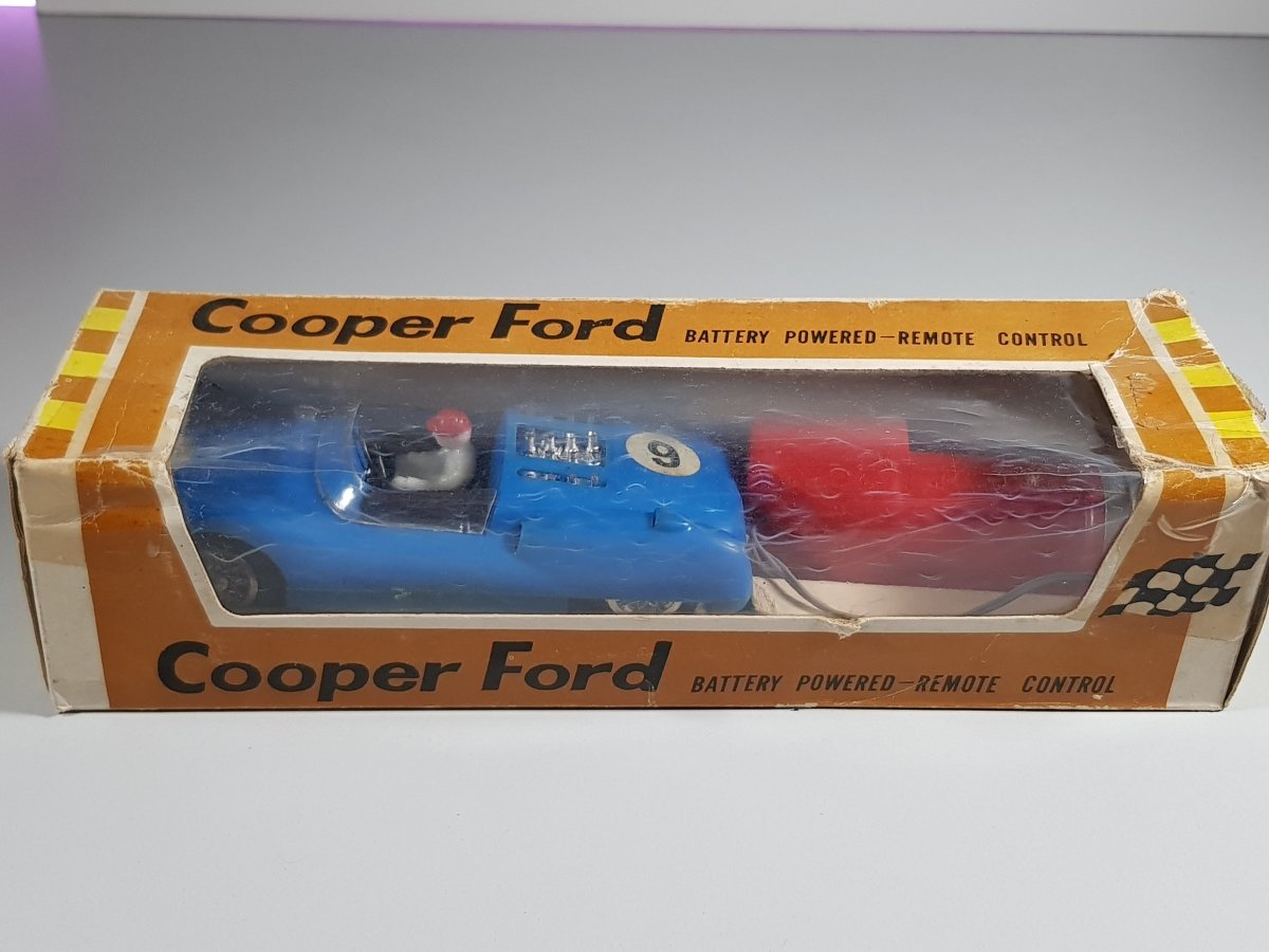 Ford Cooper Ford (Battery) Hong Kong 1/32 Con Scatola - RikiToys - Made In Hong Kong#