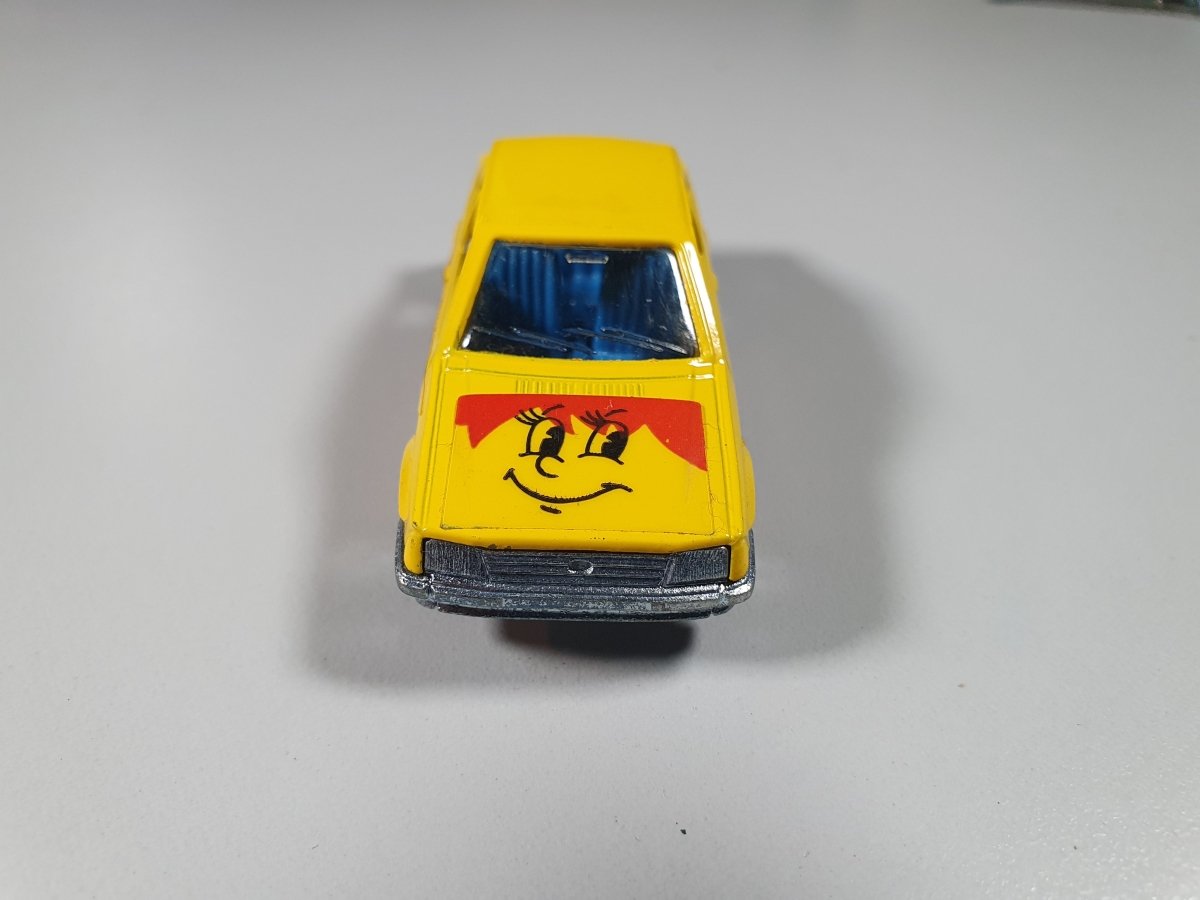 Ford Escort 1978 Banania Norev Mini Jet 1/66 - RikiToys - Norev mini jet#