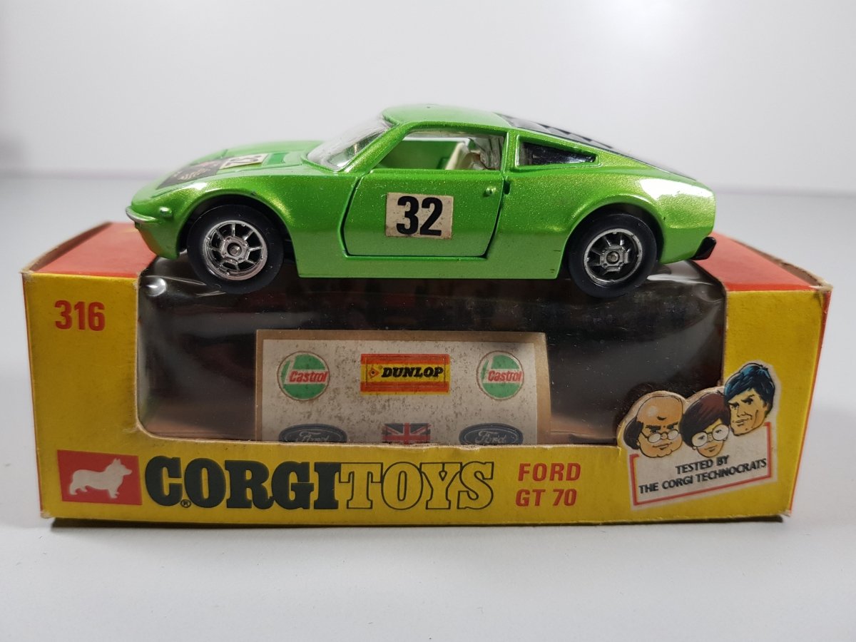 Ford GT70 n.316 Corgi Toys 1/43 Con Scatola - RikiToys - Corgi Toys#