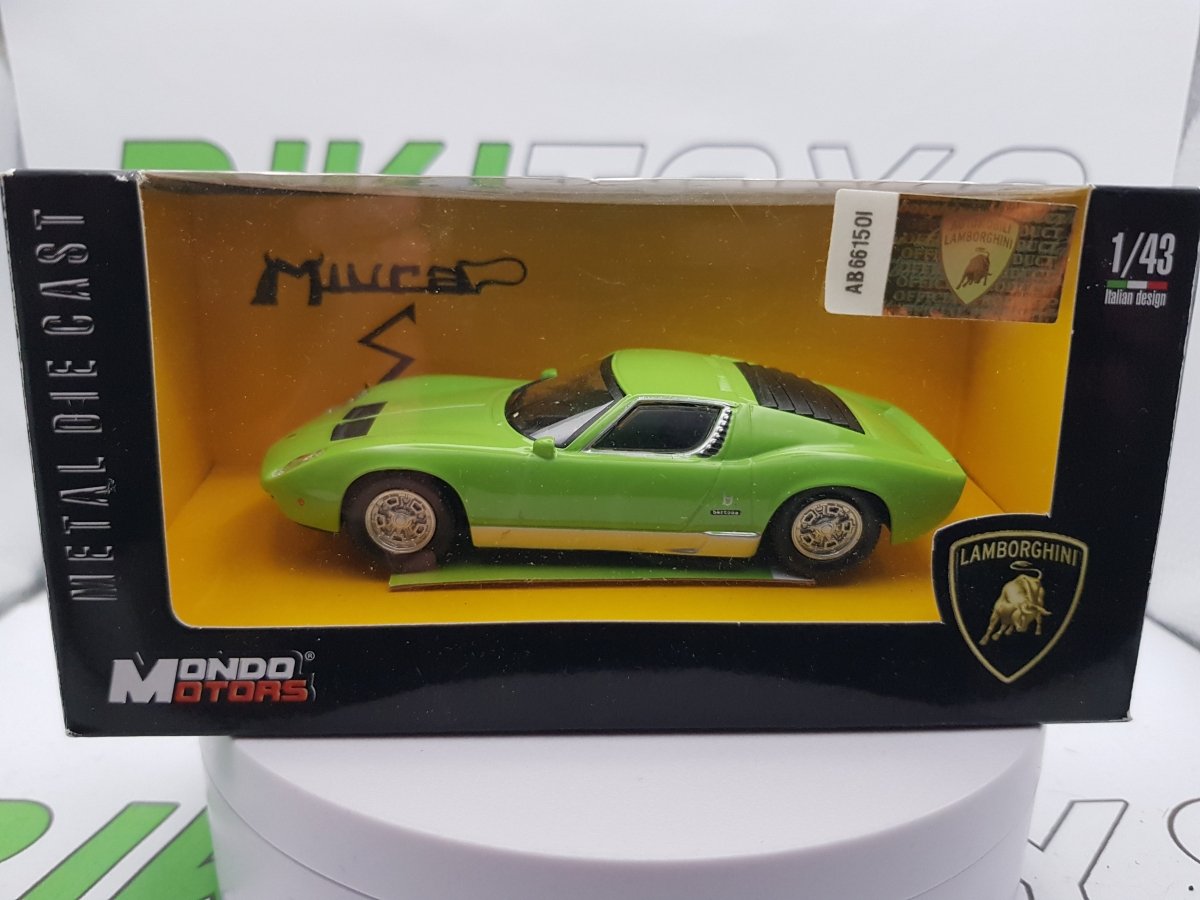 Lamborghini Miura Mondo Motors 1/43 Con Scatola - RikiToys - Mondo Motors#