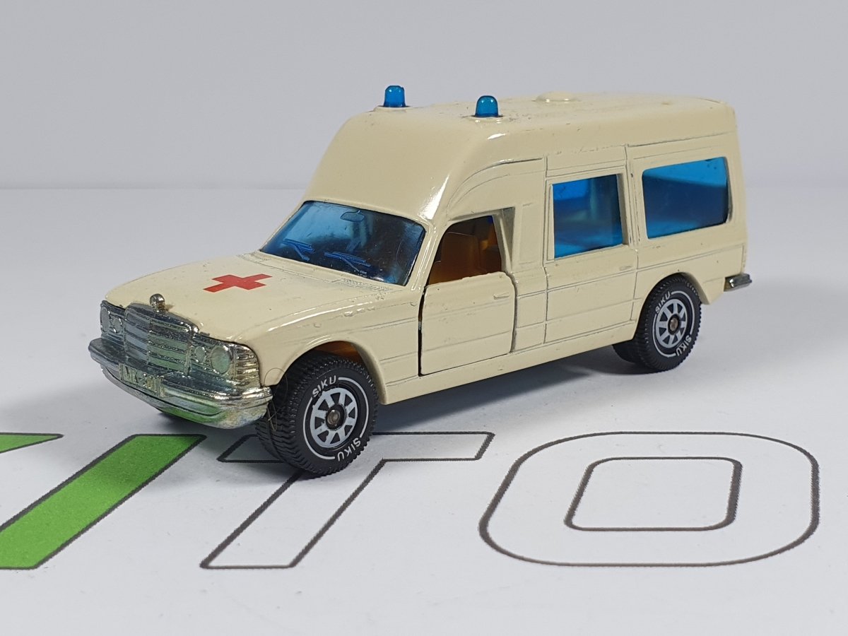 Mercedes Ambulanza T123 Siku 1/60 - RikiToys - Siku#