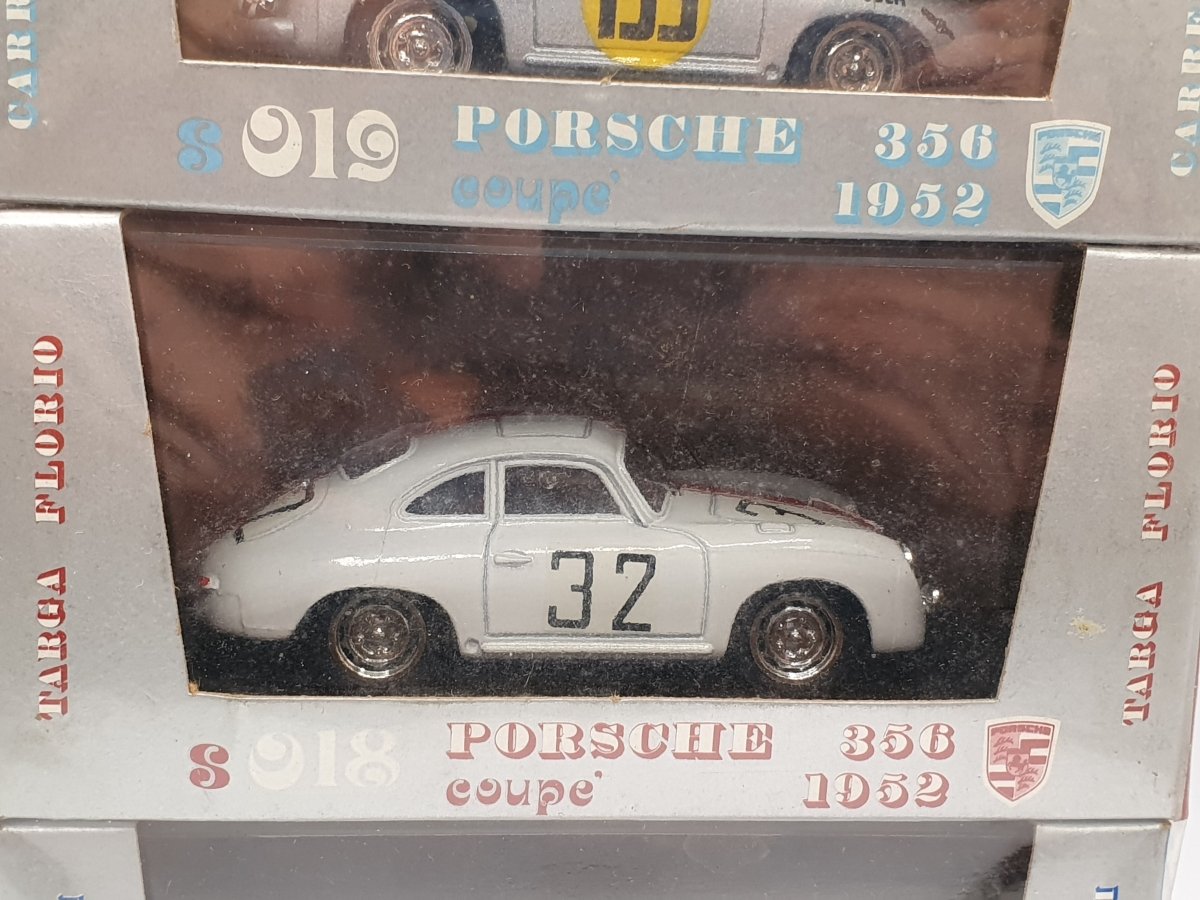 Porsche 356 Serie Completa Brumm 1/43 Con Scatola - RikiToys - Brumm#