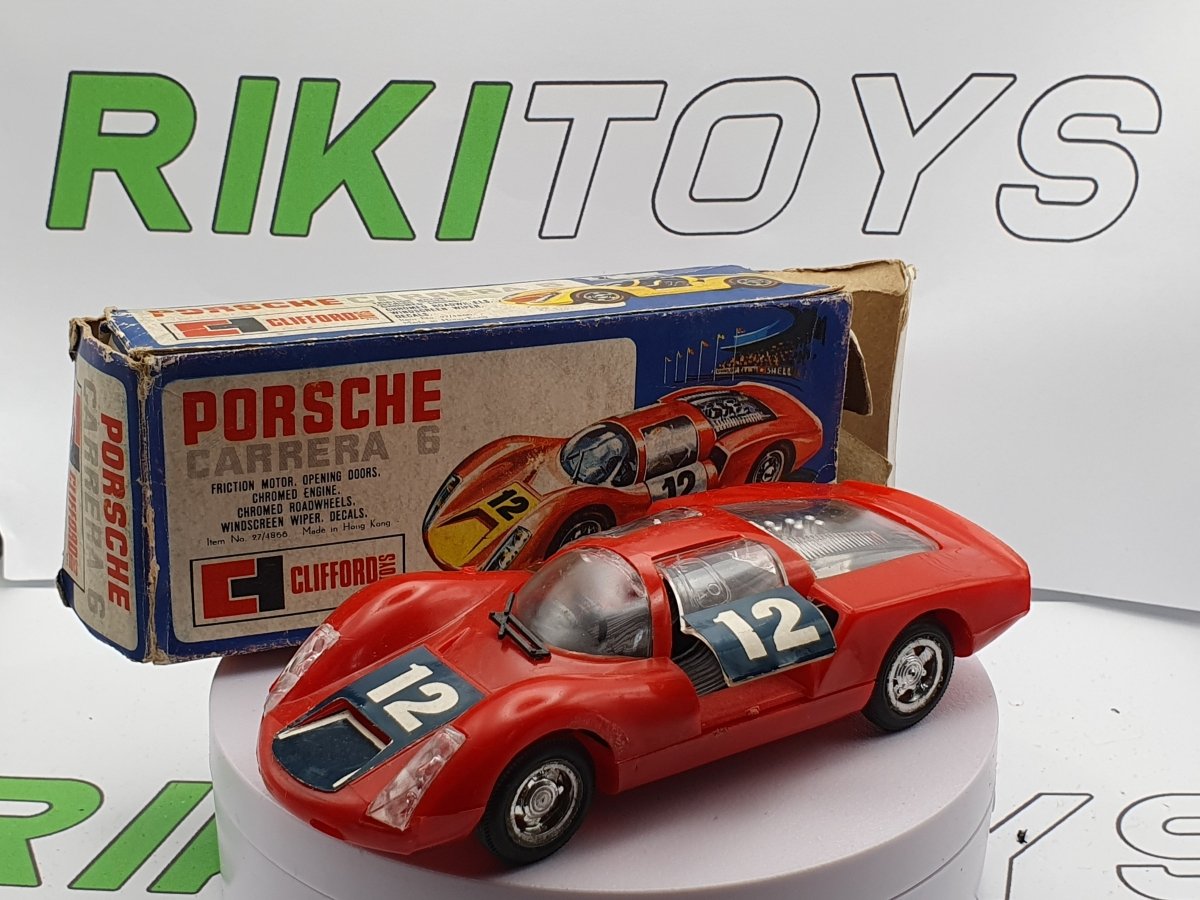 Porsche Carrera 6 Clifford Toys 1/36 Con Scatola - RikiToys - Clifford Toys#