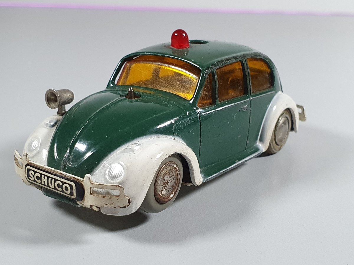 Volkswagen Maggiolino POLIZEI Schuco 1/40 - RikiToys - Schuco#