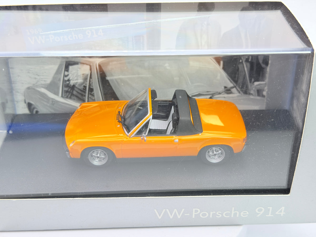 Volkswagen-Porsche 914  1/43 Arancione 1969