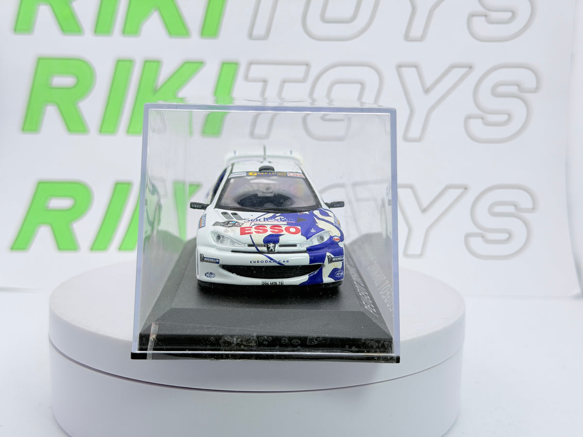 Peugeot 206 WRC Edicola 1/43 Bianco 1999