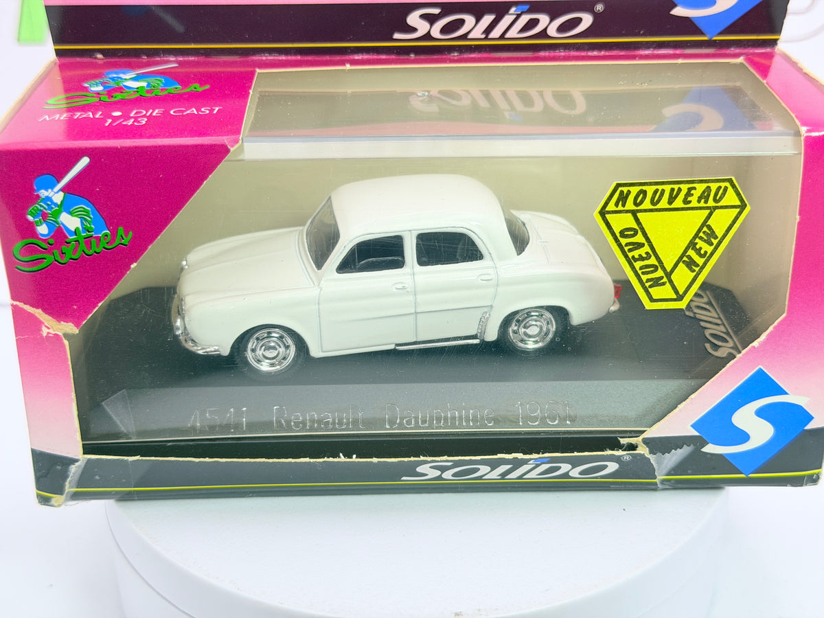 Renault Dauphine Solido 1/43 Bianco 1961