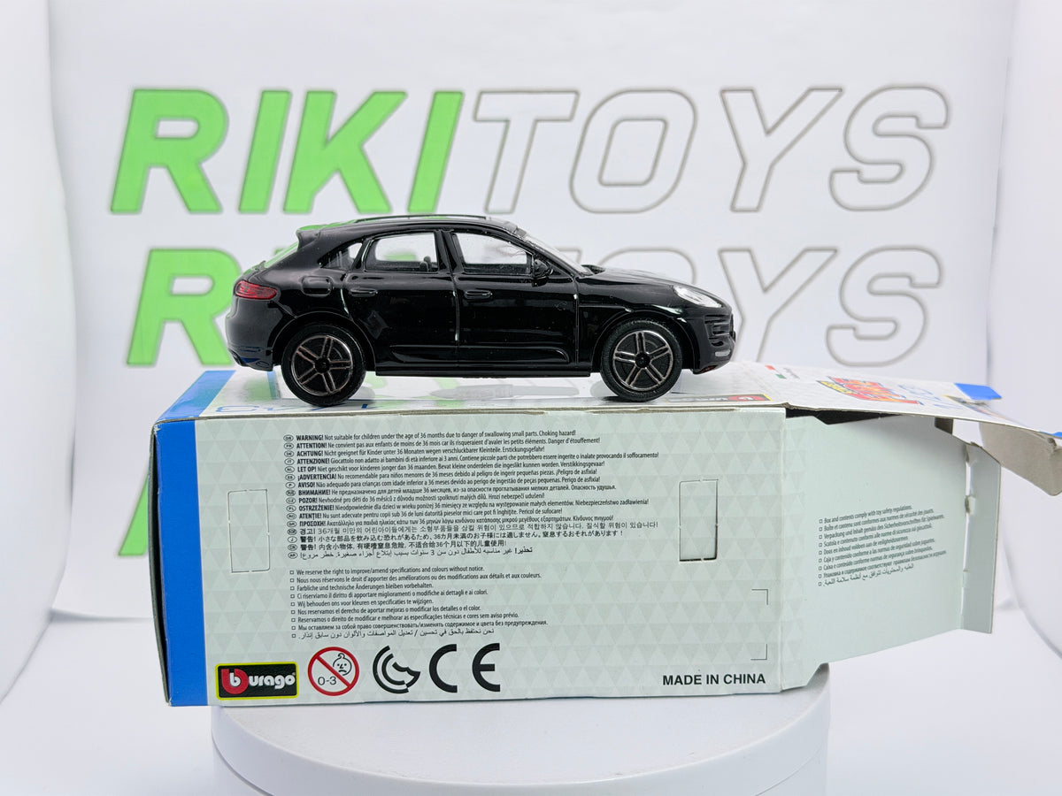 Porsche Macan Turbo Burago 1/43 Nero