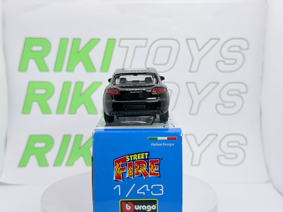 Porsche Macan Turbo Burago 1/43 Nero