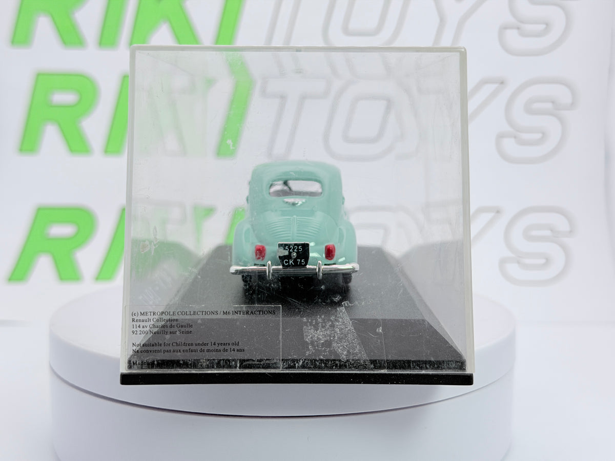 Renault 4 CV Edicola 1/43 Verde  1947