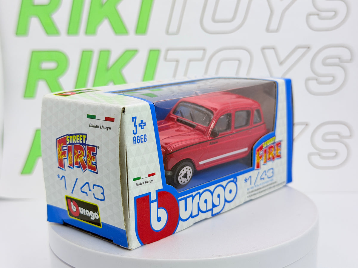 Renault 4 GTL Burago 1/43 Rosso 1984