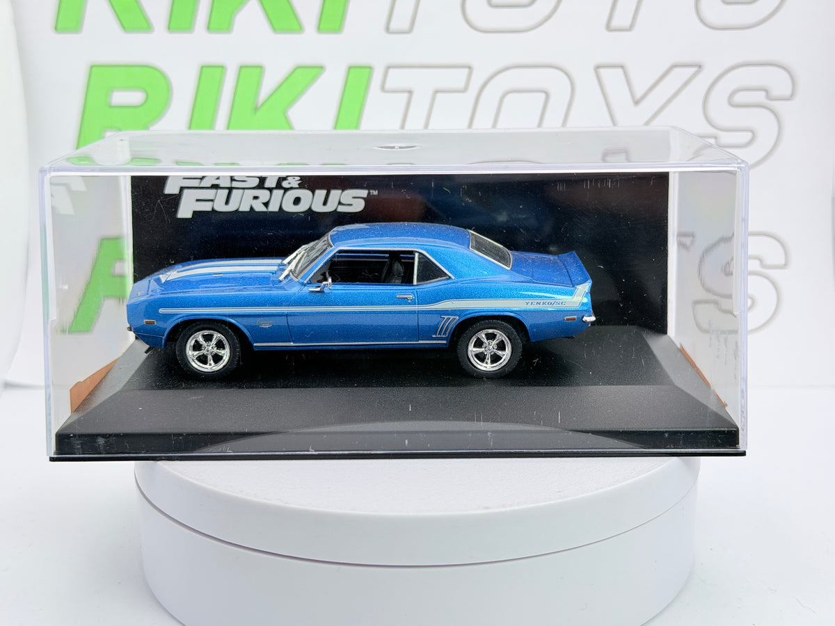 Chevrolet Yenko Camaro Syc Edicola 1/43 Blu metallizzato