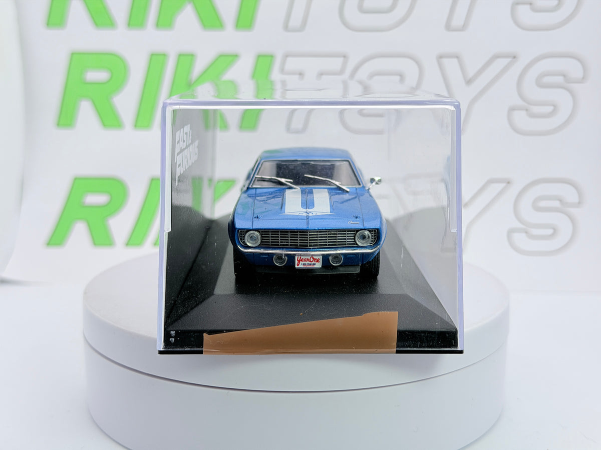 Chevrolet Yenko Camaro Syc Edicola 1/43 Blu metallizzato