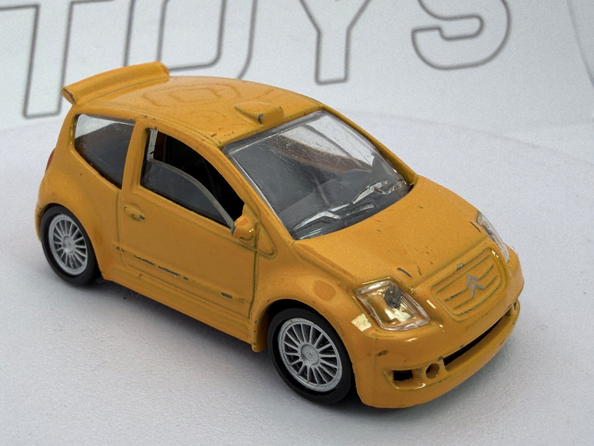 Citroen C2 Majorette 1/57 Giallo