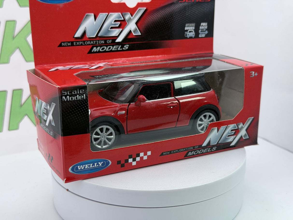 New Mini Hatch Cooper S Welly 1/38 Rosso